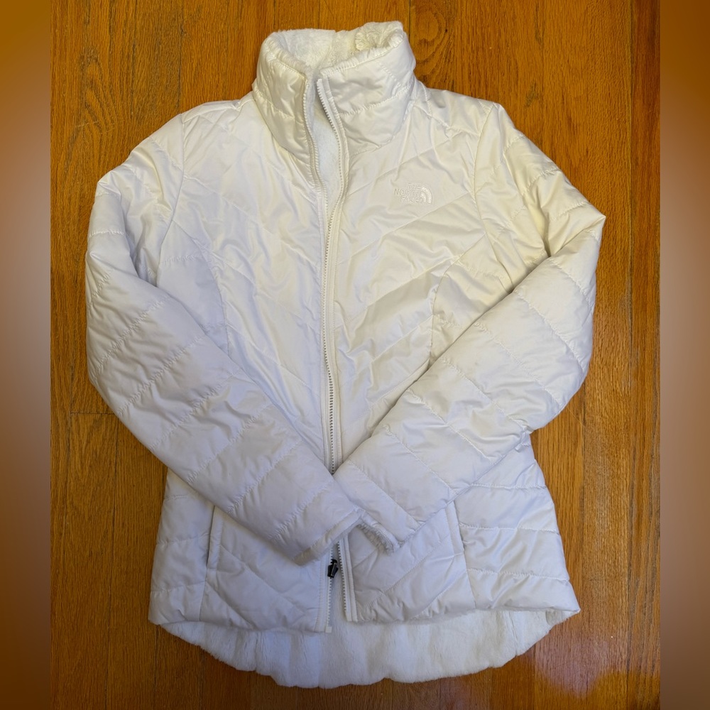 The North Face Reversible Down / Fur Fleece Jacket